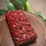 Blueberry with raspberry jam