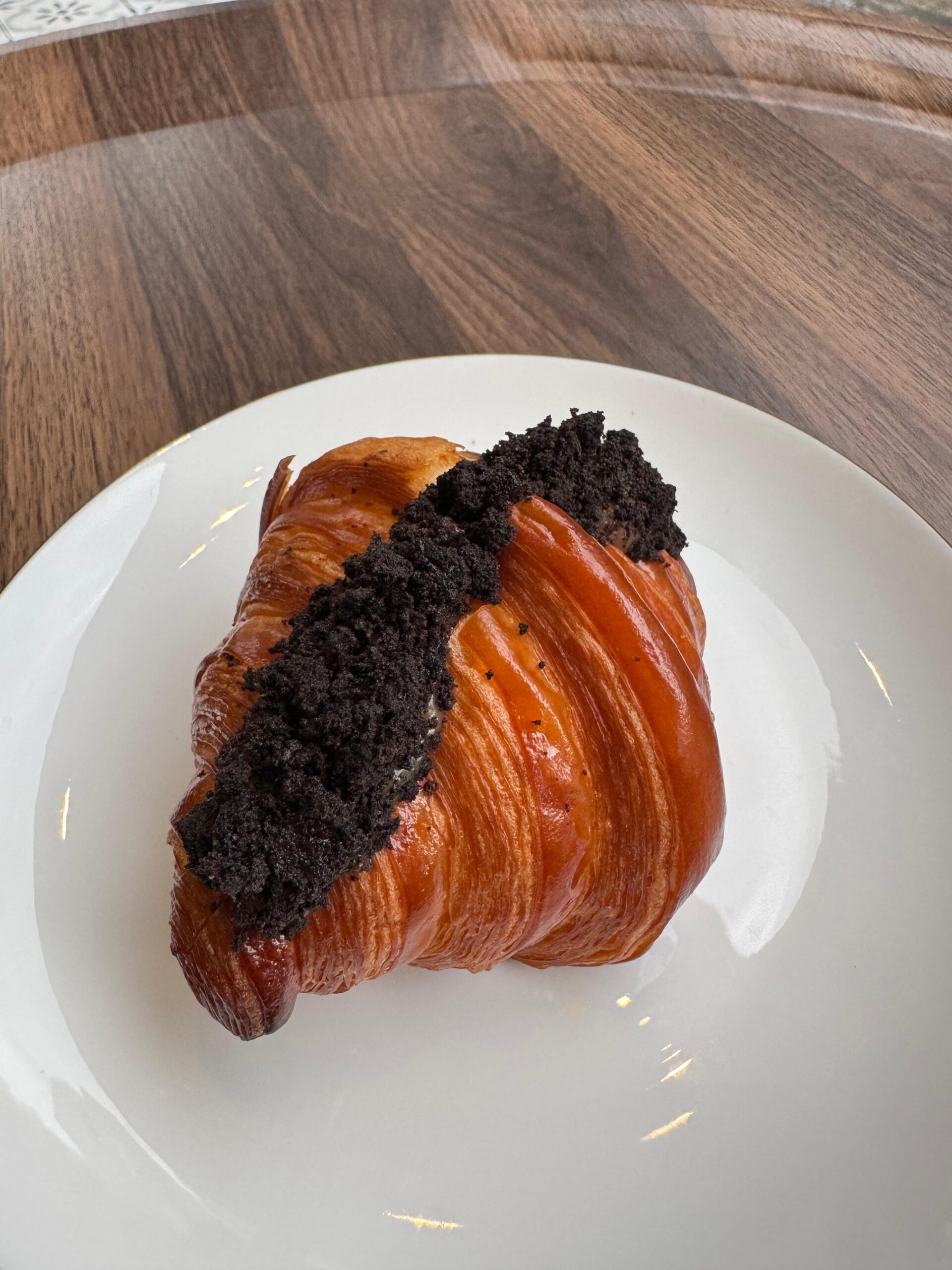 Cheesecake and Caramel Cheesecake and caramel Croissant - Image 1