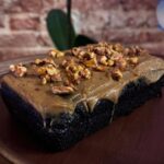 Chocolate with banana miso caramel